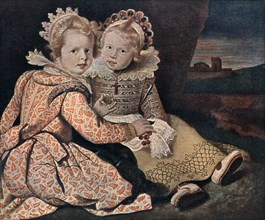 'Daughters of the Painter', 17th century (1910).Artist: Paul de Vos