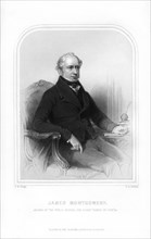 James Montgomery, Scottish editor and poet, (1870).Artist: FA Roberts