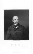 Otto von Bismarck, Duke of Lauenburg, German statesman, 1893.Artist: W Holl