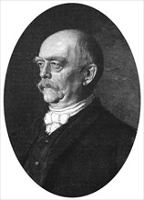 Otto von Bismarck, Duke of Lauenburg, German statesman, (1900). Artist: Unknown