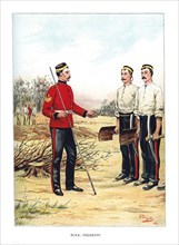 'Royal Engineers', c1890.Artist: Geoffrey Douglas Giles