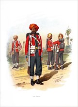 '15th Sikhs', c1890.Artist: H Bunnett