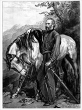 Giuseppe Garibaldi, Italian patriot and soldier of the Risorgimento, (1900). Artist: Unknown