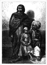Zanzibar Arab family, c1890. Artist: Unknown