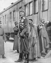 Grand Duke Nikolai Nikolaevich, Russian First World War general, 16-17 March 1917. Artist: Unknown