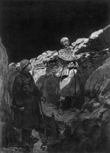 'Le Gardien du Créneau', 1915, (1926). Artist: Georges Bertin Scott