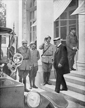 French Prime Minister Georges Clemenceau in Versailles, France 3 June 1918. Artist: Unknown