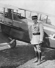 Rene Paul Fonck, French fighter ace, 1918. Artist: Unknown