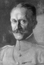 General Duval, head of the French air force, 1918. Artist: Unknown