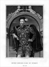 Henry Howard, Earl of Surrey, English aristocrat and poet, (1829).Artist: William Thomas Fry