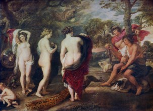 'The Judgment of Paris', c1635-1638, (1912).Artist: Peter Paul Rubens