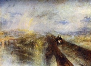 'Rain, Steam and Speed - the Great Western Railway', c1844, (1912).Artist: JMW Turner