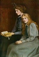 'The Sisters', 1900, (1912).Artist: Ralph Peacock