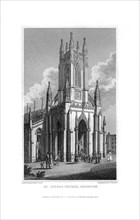 St Peter's Church, Brighton, East Sussex, 1829.Artist: J Rogers