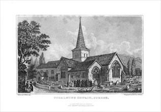 Godalming Church, Surrey, 1829.Artist: J Shury
