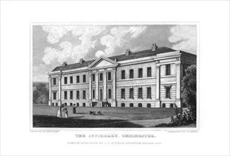The Infirmary, Chichester, 1829.Artist: W Syms