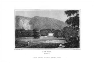 Box Hill, Surrey, 1829.Artist: J Rogers