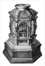 Portable clock, 14th-16th century, (1870). Artist: Unknown