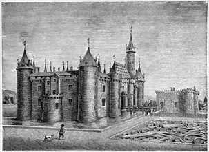 Castle of Marcoussis, near Rambouillet, c17th century, (1870). Artist: Unknown