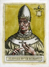Pope John VIII. Artist: Unknown