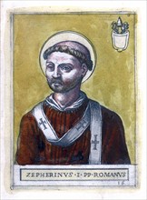 Pope Zephyrinus I. Artist: Unknown