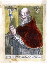 Pope St Pius V. Artist: Unknown