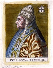Pope Pius II, (c19th century). Artist: Unknown