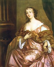Elizabeth Hamilton, Countess of Gramont, c1660s.Artist: Peter Lely