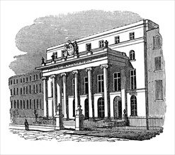 Royal College of Surgeons of England, Lincoln's Inn Fields, London, 1834.Artist: Jackson