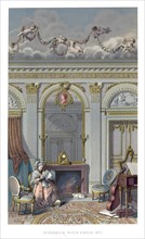 Interior Under Louis XVI, (1885).Artist: Durin