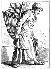 The Baker, (1885).Artist: Bouchardon