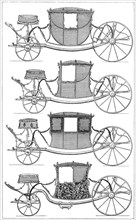Carriages, 1885. Artist: Unknown