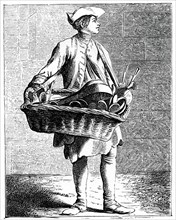 Who'll buy spoons and larding pins?!, 1737-1742.Artist: Bouchardon