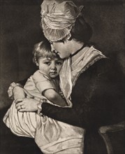 'Mrs Carwardine and Child', c1775, (1912).Artist: George Romney