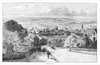Parramatta, New South Wales, Australia, 1886.Artist: Albert Henry Fullwood