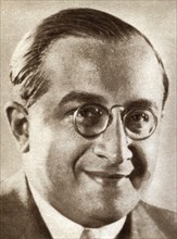 Sam Eckman Jr, head of the MGM organisation in Great Britain, 1933. Artist: Unknown