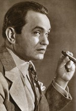 Edward Goldenberg Robinson, American stage and film actor, of Romanian origin, 1933. Artist: Unknown
