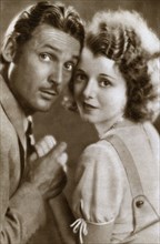 Charles Farrell and Janet Gaynor, American actors, 1933. Artist: Unknown