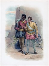'Othello and Iago', 1891. Artist: Unknown