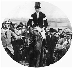 The Prince of Wales at the Grafton Hunt Races on Pet Dog, c1930s. Artist: Unknown