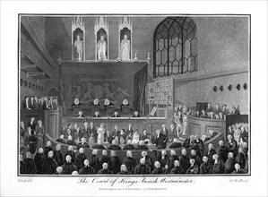 'The Court of the King's Bench, Westminster', London, 1804. Artist: Unknown