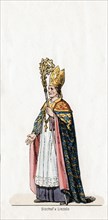 Bishop of Lincoln, costume design for Shakespeare's play, Henry VIII, 19th century. Artist: Unknown