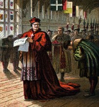 Cardinal Wolsey, (c1850). Artist: Unknown