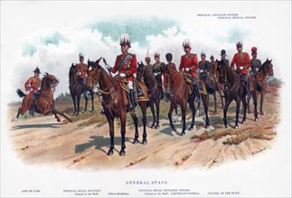 'General Staff', 1902.Artist: R Simkin