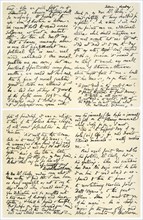 Letter from Elizabeth Barrett Browning to Henry F Chorley, 1859.Artist: Elizabeth Barrett