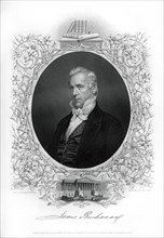 James Buchanan, 15th president of the United States, 1862-1867. Artist: Unknown