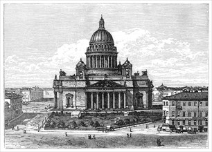 Cathedral of St Isaac, St Petersburg, Russia, 1900. Artist: Unknown