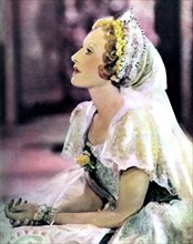 Elisabeth Bergner, Austro-Hungarian born actress, 1934-1935. Artist: Unknown