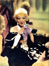 Marlene Dietrich, German born American actress, 1934-1935. Artist: Unknown