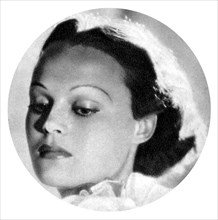 Katherine DeMille, Canadian born American actress, 1934-1935. Artist: Unknown